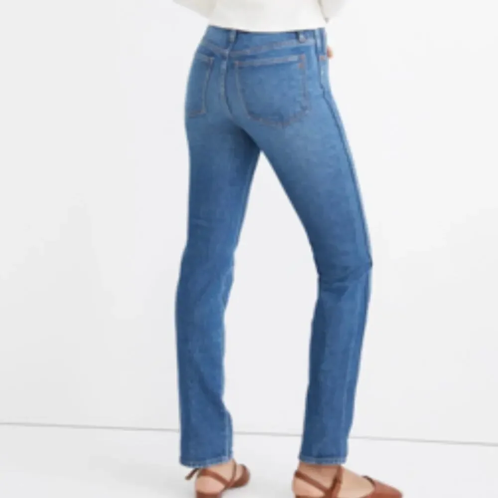Madewell Stovepipe Full-Length High-Rise Jeans in Styler Wash size 29 x 33 - Picture 4 of 16